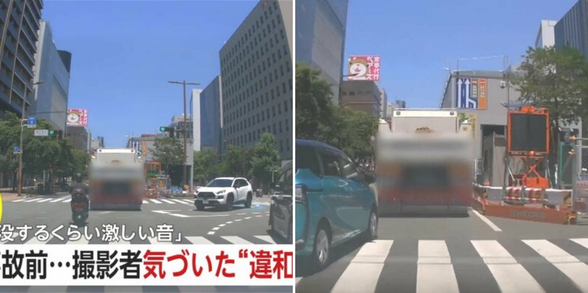 「ドカーン！道路陥没するくらい激しい音」追突直前の乗用車に感じた違和感…運転手が意識失っていた可能性も 福岡