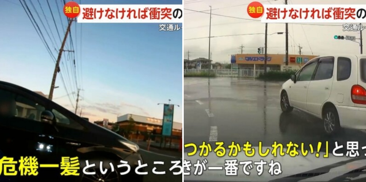 【独自】「海の中に転落しててもおかしくない」避けなければ衝突…「危機一髪」福岡で強引に横切る車 群馬・神奈川では相次ぐ危険な割り込みも