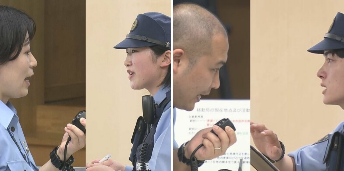 “現場”と“指令”の2人1組で参加…警察官の初動捜査技能を競う大会 優勝目指す女性警察官の挑戦